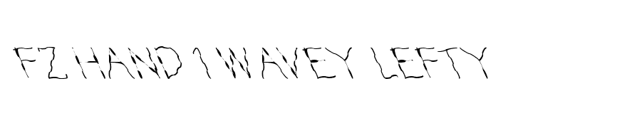 FZ HAND 1 WAVEY LEFTY