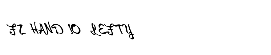 FZ HAND 10 LEFTY