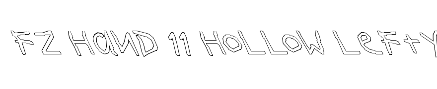 FZ HAND 11 HOLLOW LEFTY