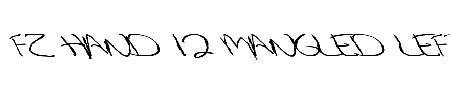 FZ HAND 12 MANGLED LEFTY