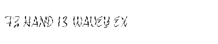 FZ HAND 13 WAVEY EX