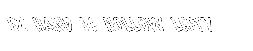 FZ HAND 14 HOLLOW LEFTY