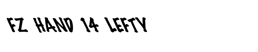 FZ HAND 14 LEFTY