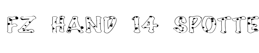 FZ HAND 14 SPOTTED EX