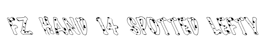 FZ HAND 14 SPOTTED LEFTY