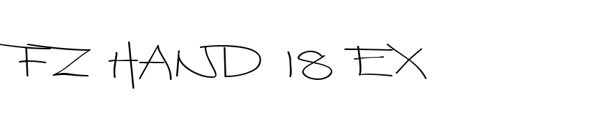 FZ HAND 18 EX