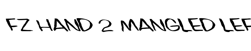 FZ HAND 2 MANGLED LEFTY