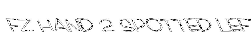 FZ HAND 2 SPOTTED LEFTY