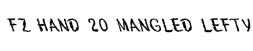 FZ HAND 20 MANGLED LEFTY