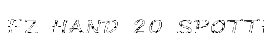 FZ HAND 20 SPOTTED EX