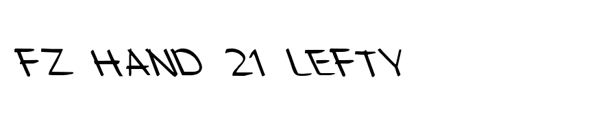 FZ HAND 21 LEFTY