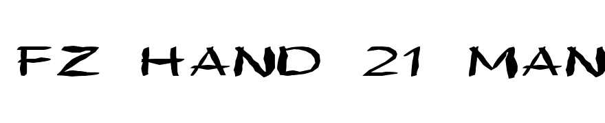 FZ HAND 21 MANGLED EX