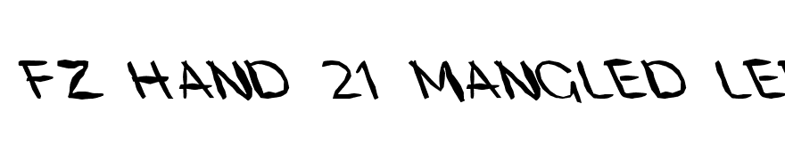 FZ HAND 21 MANGLED LEFTY