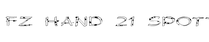 FZ HAND 21 SPOTTED EX