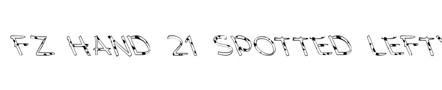 FZ HAND 21 SPOTTED LEFTY