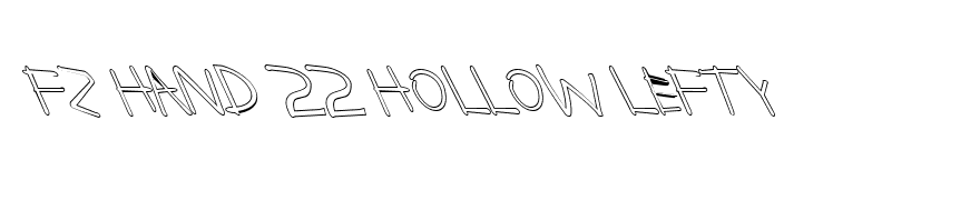 FZ HAND 22 HOLLOW LEFTY