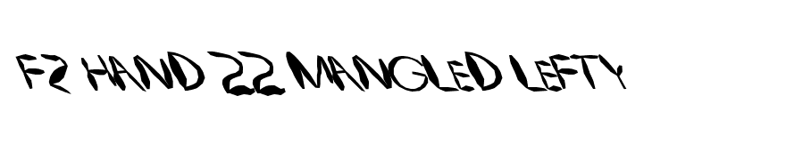 FZ HAND 22 MANGLED LEFTY