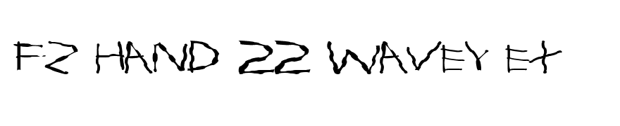FZ HAND 22 WAVEY EX