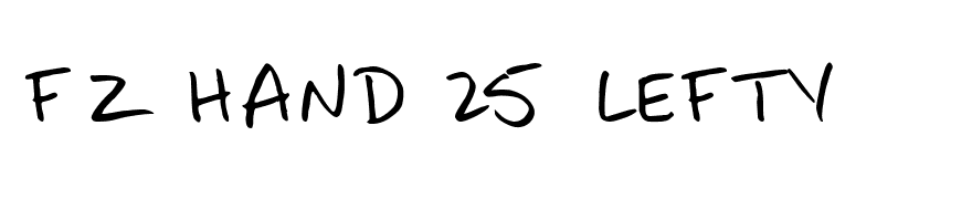 FZ HAND 25 LEFTY