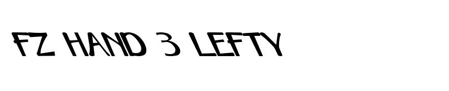 FZ HAND 3 LEFTY