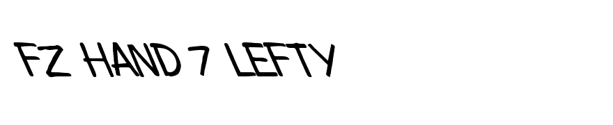 FZ HAND 7 LEFTY