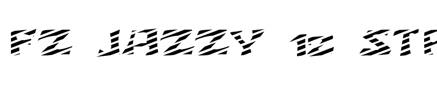 FZ JAZZY 12 STRIPED EX