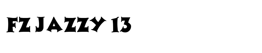 FZ JAZZY 13