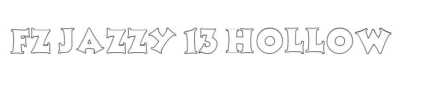FZ JAZZY 13 HOLLOW