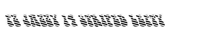 FZ JAZZY 14 STRIPED LEFTY