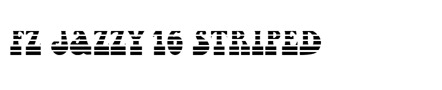 FZ JAZZY 16 STRIPED