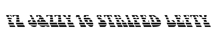 FZ JAZZY 16 STRIPED LEFTY