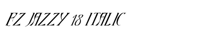 FZ JAZZY 18 ITALIC