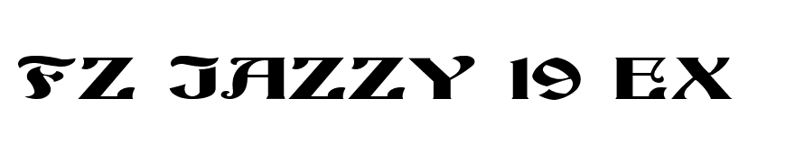 FZ JAZZY 19 EX