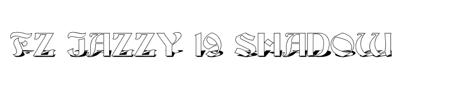 FZ JAZZY 19 SHADOW