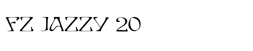 FZ JAZZY 20