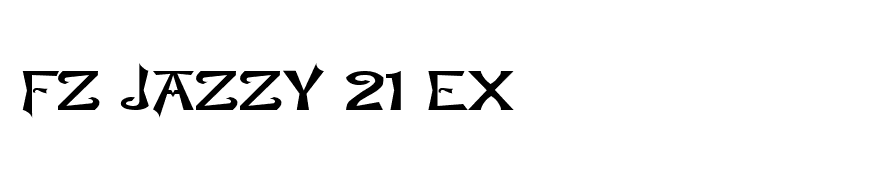FZ JAZZY 21 EX