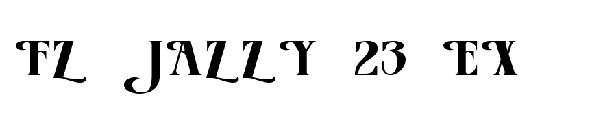 FZ JAZZY 23 EX