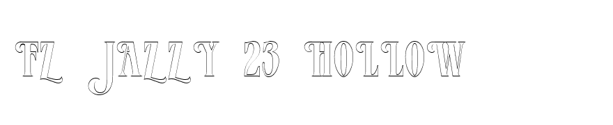 FZ JAZZY 23 HOLLOW