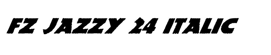 FZ JAZZY 24 ITALIC