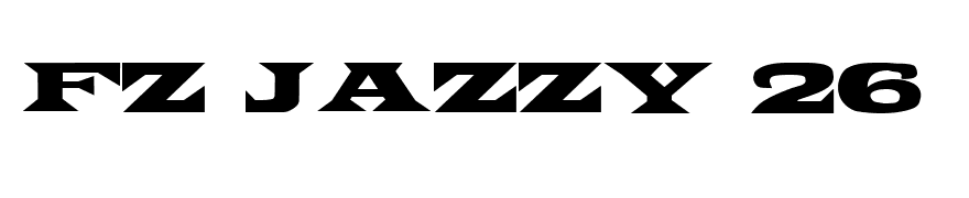 FZ JAZZY 26