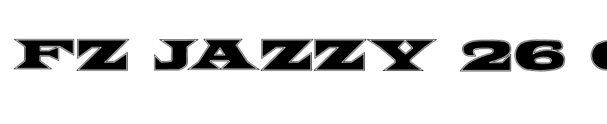 FZ JAZZY 26 CONTOUR