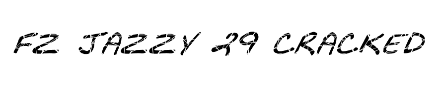 FZ JAZZY 29 CRACKED ITALIC