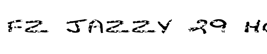 FZ JAZZY 29 HOLEY EX