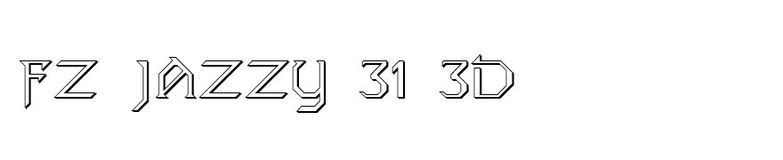 FZ JAZZY 31 3D