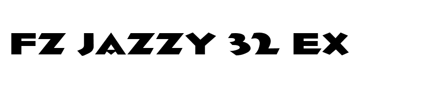FZ JAZZY 32 EX
