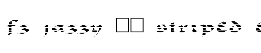 FZ JAZZY 33 STRIPED EX