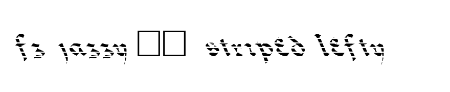 FZ JAZZY 33 STRIPED LEFTY