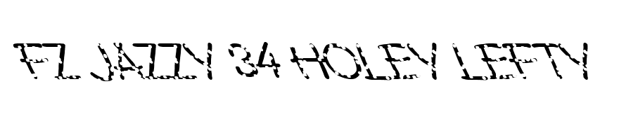 FZ JAZZY 34 HOLEY LEFTY