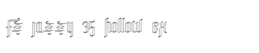 FZ JAZZY 35 HOLLOW EX