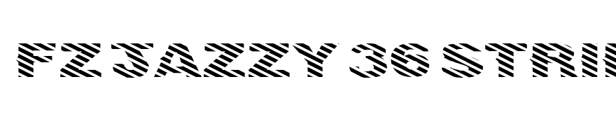 FZ JAZZY 36 STRIPED EX